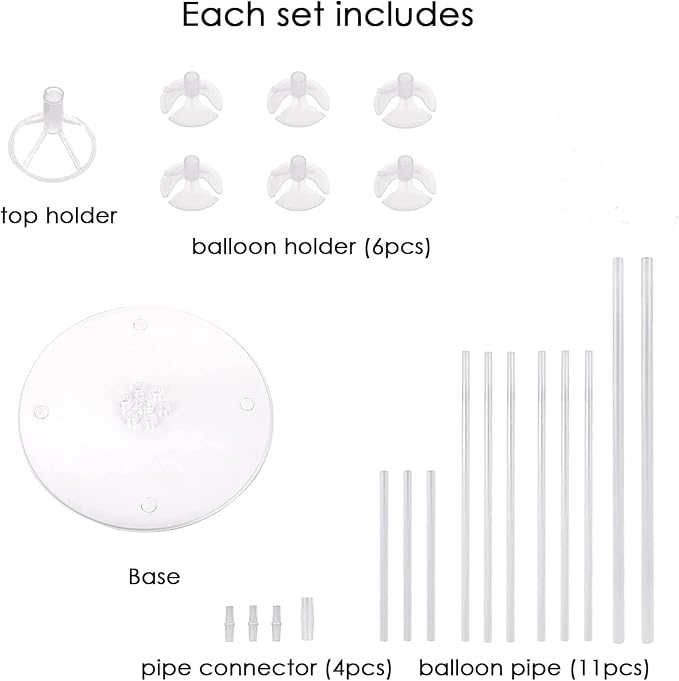 5 Set Balloon Stand Kit - Image 9