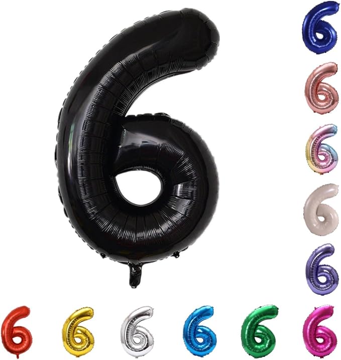 YPSelected 32 Inch Large Foil Helium Number Balloon Birthday Wedding Party 0-9 by YPSelected