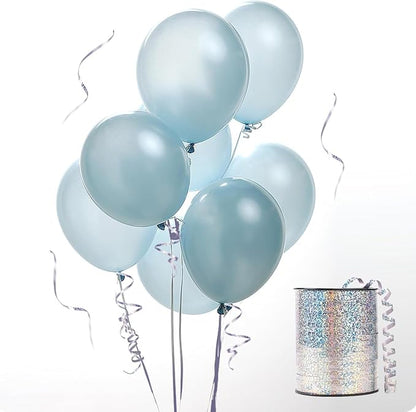 500 Yards Silver Shiny Curling Ribbon Metallic Balloon Roll - Image 8