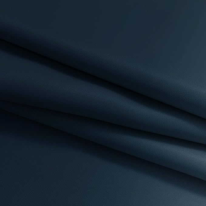 Yakamok Ombre Curtains Navy Blue and Greyish White - Image 6