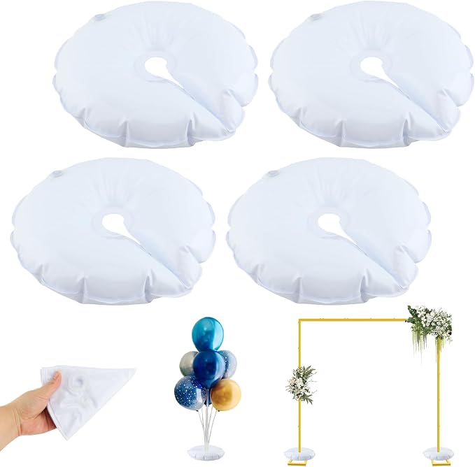 4 Pcs Water Weight Bags for Balloon Column Stand & Balloon Arch | Openable by Unknown