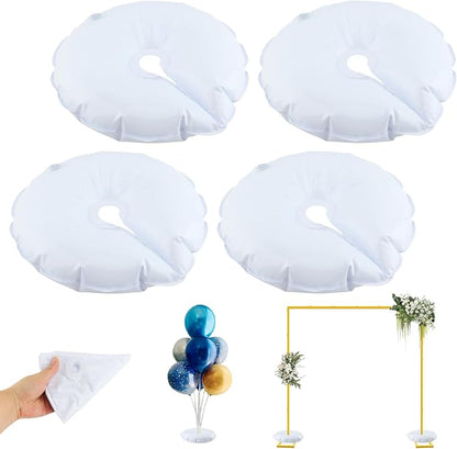 4 Pcs Water Weight Bags for Balloon Column Stand & Balloon Arch | Openable by Unknown