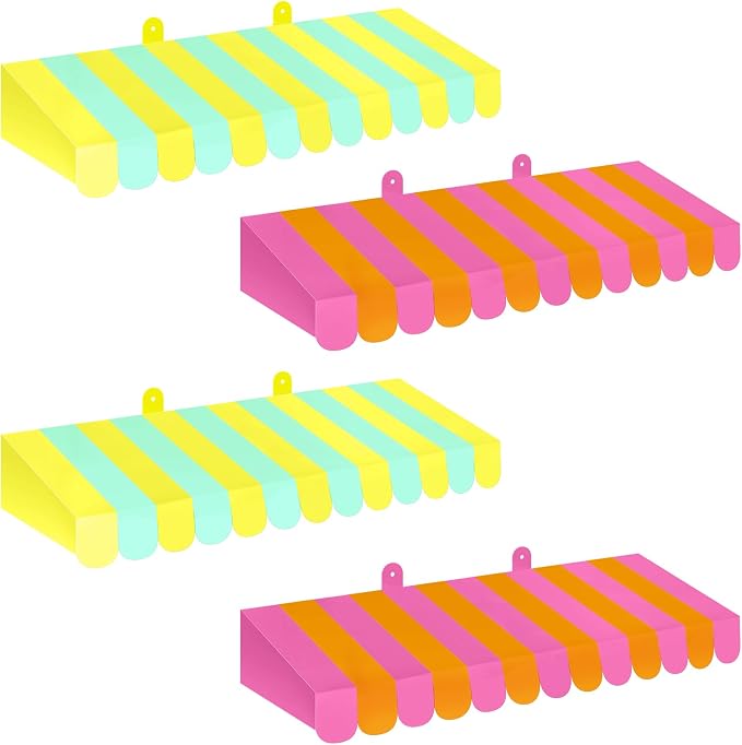 Boao 4 Pack Circus Awning Decoration by Boao