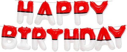 Happy Birthday Banner Balloons Foil Letters Signs Party Decorations Supplies by Unknown