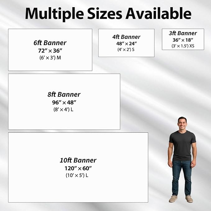 Personalized Custom Vinyl Banner 3–10 ft – Printed Sign - Image 4