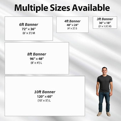 Personalized Custom Vinyl Banner 3–10 ft – Printed Sign - Image 4