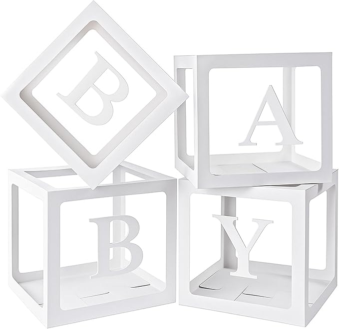 VGOODALL Baby Boxes with Letters by VGOODALL