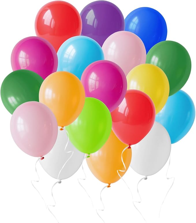 Rainbow Balloons by Unknown