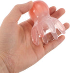Octopus Claw Meridian Massager Comb 2Pcs Pink Resin Scalp Scraper Manual Hair Scalp Massager for Neck Back Relaxation and Acupressure Therapy