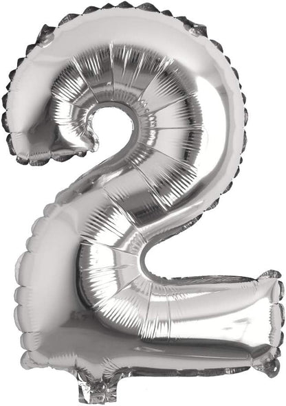 32 inch Letter Balloons Silver Alphabet Number Balloons Foil Mylar Party by REIANS