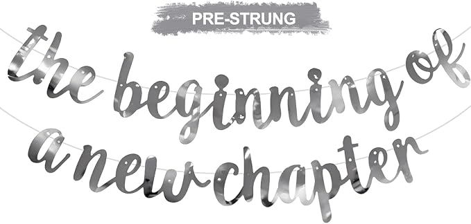 BEISHIDA Bright Silver Pre-Strung The Beginning of A New Chapter Banner | by Beishida