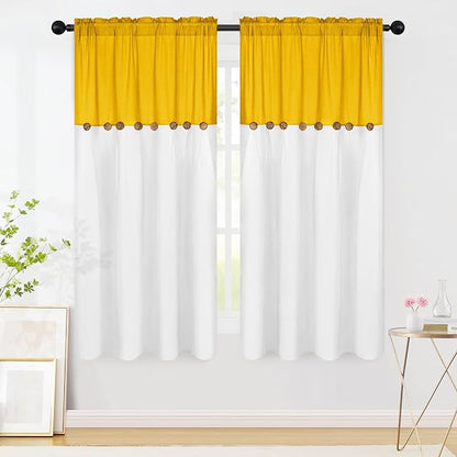 Farmhouse Cotton Linen Curtains - Image 2