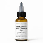 Stimulating Hair Growth Oil – Plant-Based Scalp & Hair Nourishment with Sulfur & Copper – Vegan, Handcrafted in Texas, USA (1 Fl. Oz)
