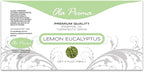 Ola Prima Lemon Eucalyptus Essential Oil – Therapeutic Grade for Aromatherapy, Diffuser, Relaxation, Cosmetic Making, Dropper – 4 fl oz – Eucalyptus Lemon Scent Aromatherapy Oil