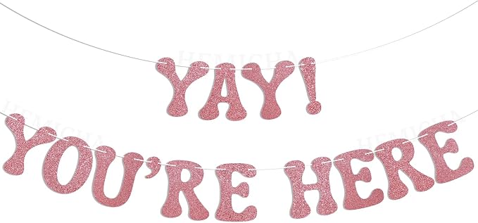 Yay！You're Here Banner by Hemicha