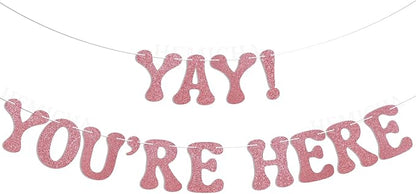 Yay！You're Here Banner by Hemicha