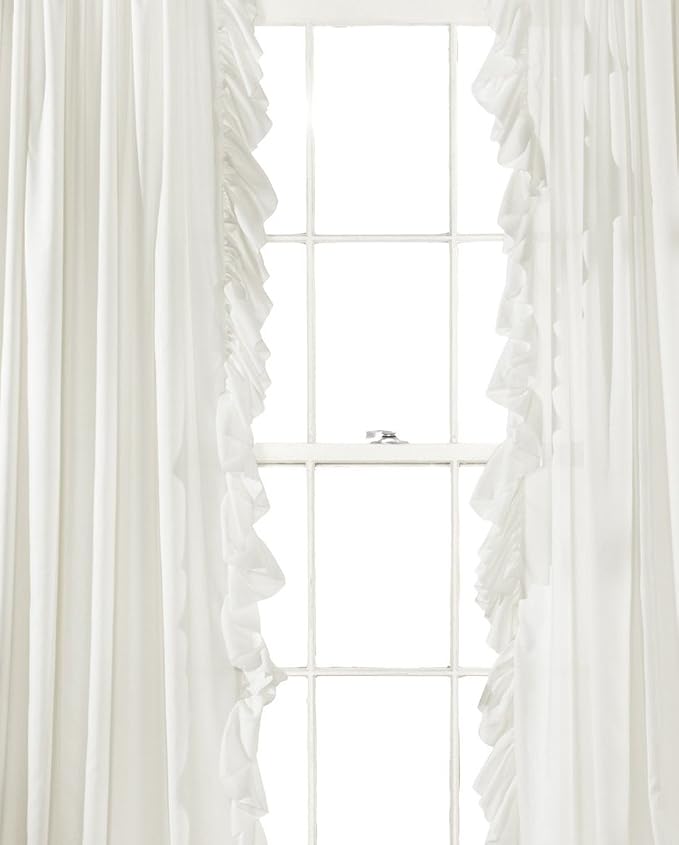 Lush Decor Reyna Ruffle Curtain Panel - Image 9