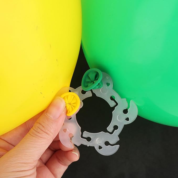 50 Pcs Balloon Arch Clips, Plastic Balloon Garland Holder Column Clips Reusable - Image 4
