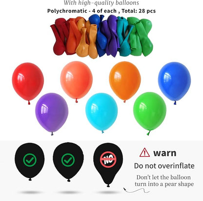 Assorted Rainbow Balloon Column Stand Kit - Image 6