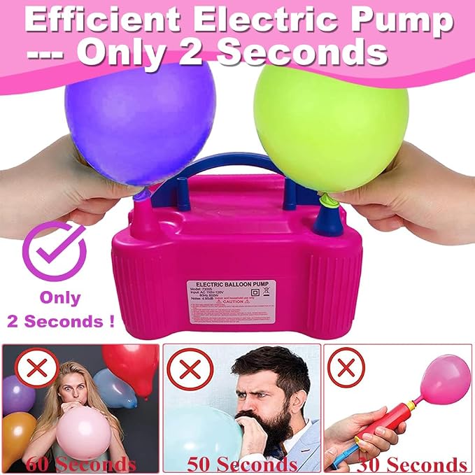 Balloon Arch Kit and Balloon Pump Electric, 10ft Wide Adjustable Balloon Arch - Image 2
