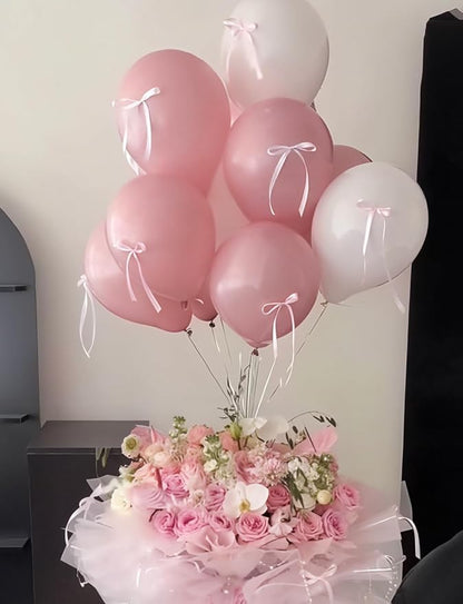 Light Pink Balloons, Baby Soft Pink Balloons - Image 5