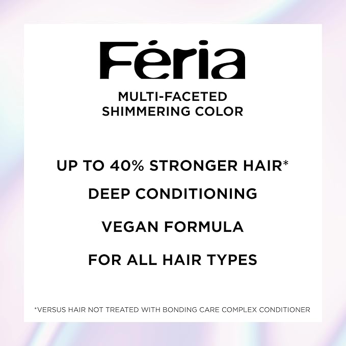 L'Oreal Paris Feria Multi-Faceted Shimmering Permanent Hair Color, 11.21 Bad to the Blonde (Ultra Pearl Blonde), Pack of 1 Hair Dye Kit
