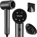 Hair Dryer, Professional Ionic Hair Dryer for Fast Drying, Low Noise, Lightweight, 600 Million Negative Ions High-Speed Hair Blow Dryer with Diffuser for Curly Hair Women, Men, Home, Travel, Salon