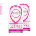 Dreamlover Short Wig Stands, Portable Collapsible Wig Dryer for Travel, Hot Pink, 2 Packs
