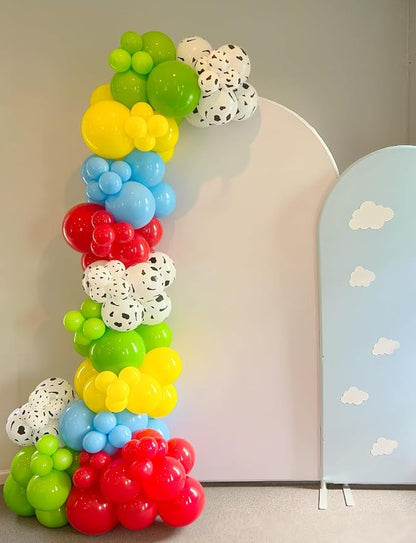 Red Yellow Blue Balloons, Lime Green Balloons, Colorful Latex Balloon - Image 4
