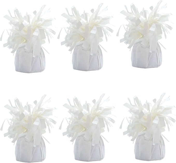 Balloon Weights White 6Pcs | Perfect - Image 4