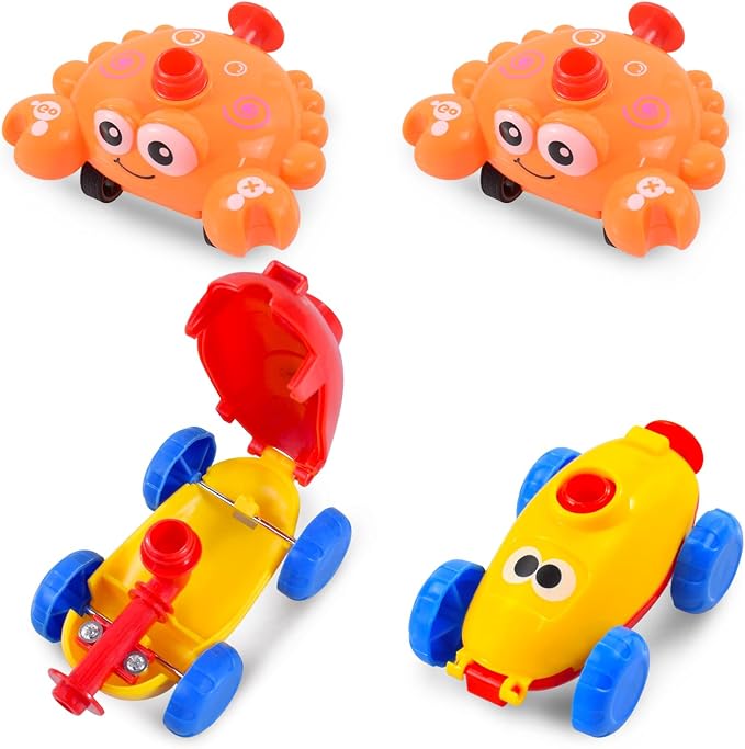 BAKAM Toddler Toys 3-4 for Boys Girls, Balloon Launcher & Powered Car Set - Image 3