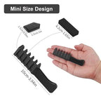MSDADA New Hair Chalk Comb Temporary Hair Color Dye for Girls Kids with Light Color Hair, Washable Hair Chalk for Girls Age 4 5 6 7 8 9 10 Birthday Cosplay DIY, Christmas,New Year (Black)