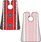 Beard Grooming Cape, Waterproof Hair Catcher for Shaving Trimming, Non-Stick Bib Apron Gifts for Dad Men, Aztec Ethnic Tribal Native American Indian Navajo Shave Bib