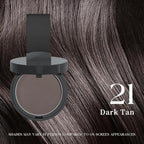 Maycheer Hairline Powder for Women - Hair Rich Shading Powder, 30 Colors Magic Root Cover Up (Dark Tan 21)