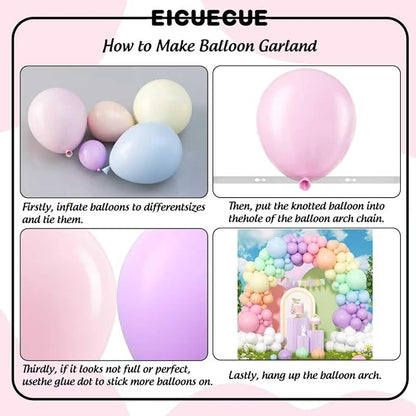 426Pcs Pastel Balloon Arch Kit - Image 3