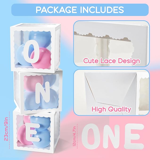 First Birthday Decorations for Girl Boy - Image 2