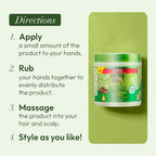 ORS Olive Oil Fortifying Cream Hair Dress Infused with Castor Oil for Strengthening 6 Ounce