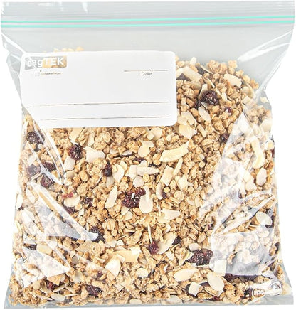 Restaurantware-Bag Tek 1 Gallon Storage Zip Bags, 1000 Disposable Zipper Pouch - Image 7