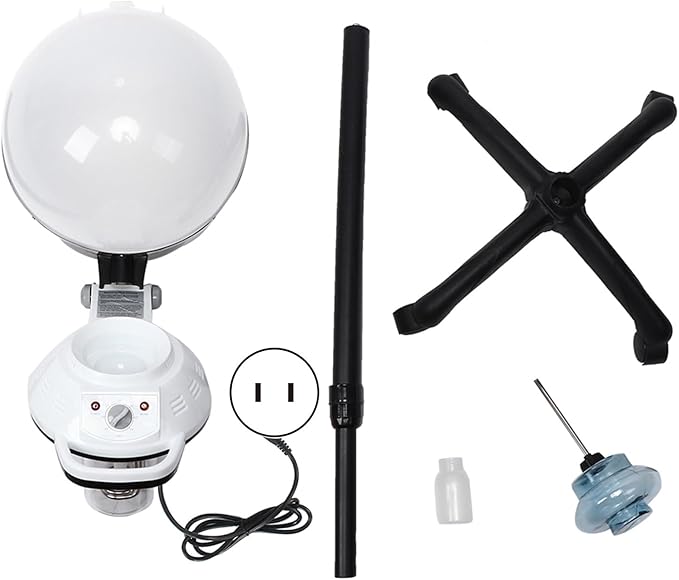 Hair Steamer Salon Spa Hooded Steamer with 0-30 Min Timer Auto Shutoff for Hair Coloring Perming Conditioning Dyeing Care