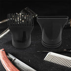 7pcs Hair Dryer Nozzle Attachment Plastic Narrow Concentrator Comb Styling Nozzles Fit for Salon and Home Use Versatile Hair Drying Accessories for Multiple Hairstyles