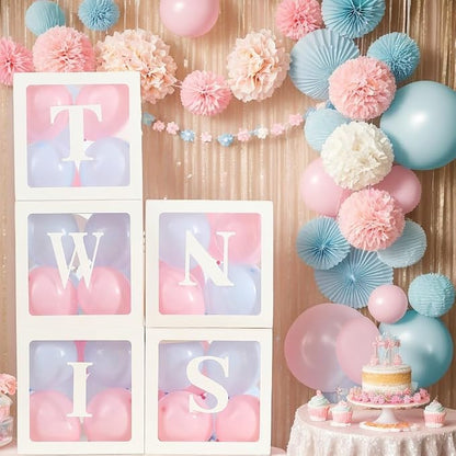 White TWINS Balloons Boxes - Image 5