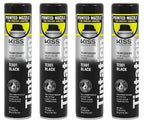 Tintation Temporary Hair Color Spray, Black, 2.82 oz (Pack of 4)