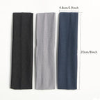 Headbands for Women,12PCS,Soft Stretch Elastic Yoga Sport Headbands