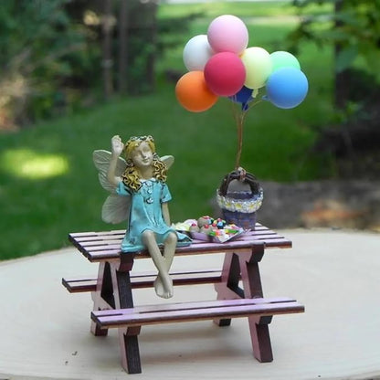 Dollhouse Miniature Balloons, Mini Balloons, 1:12 Scale Rainbow Balloons - Image 8