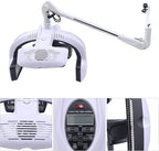 Wall Mounted Orbiting Hair Dryer, 1500W Temperature Adjustable Salon Hair Perming Machine, 360 Degree Rotating Heating Ring Rotating Hair Treatment Machine with 5 Heating Discs for Salon SPA