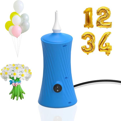 Balloon Pump Electric Air Pump for Long Balloon Inflator Blower Machine for by Kusamue