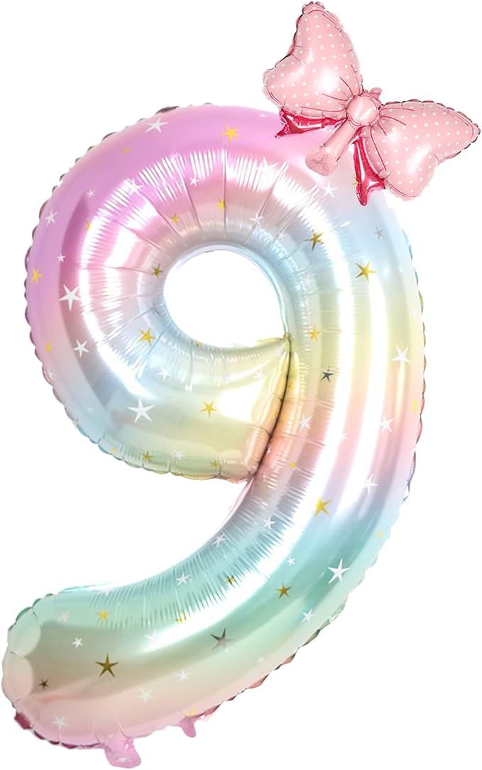 Happy birthday Big Number Balloons Foil Birthday Balloon Number Balloons Happy by MPRVAKYF