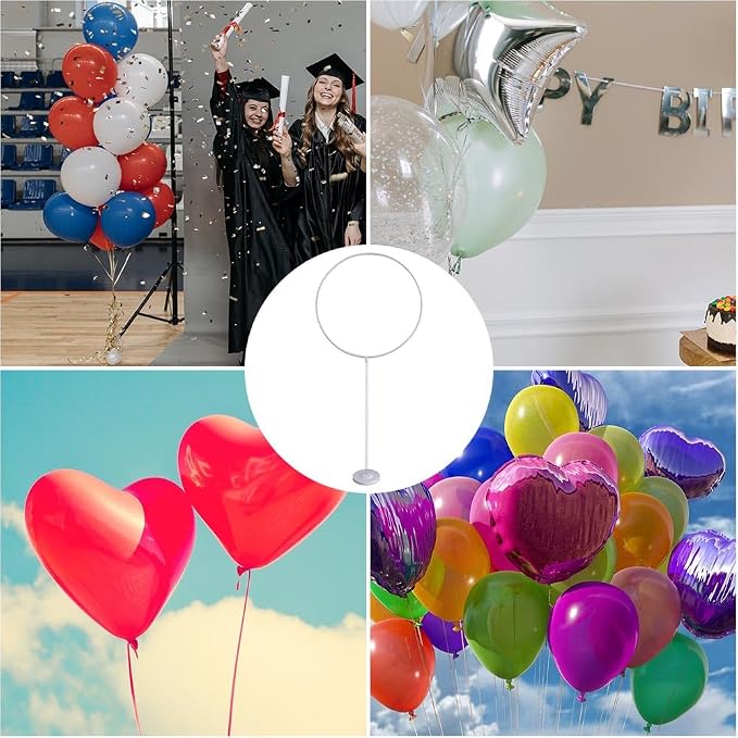 Vctitil 64 Inches Height Circle Balloon Arch Frame Stand Kit Round Balloon - Image 5
