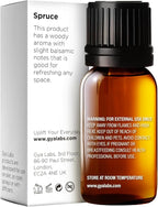 Gya Labs Spruce Essential Oil - 0.34 Fl Oz - for Hair, Skin, Diffuser, Aromatherapy & DIY Candle Making Scent