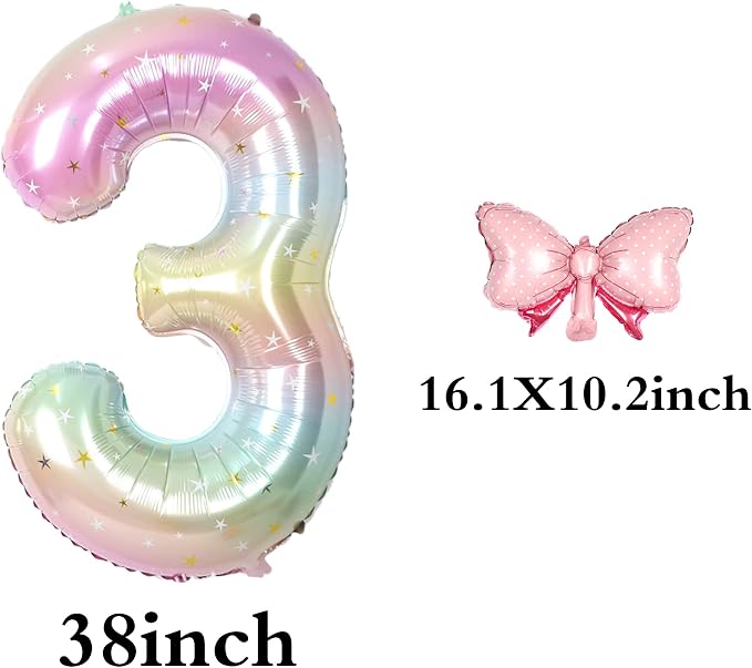 Happy birthday Big Number Balloons Foil Birthday Balloon Number Balloons Happy - Image 2